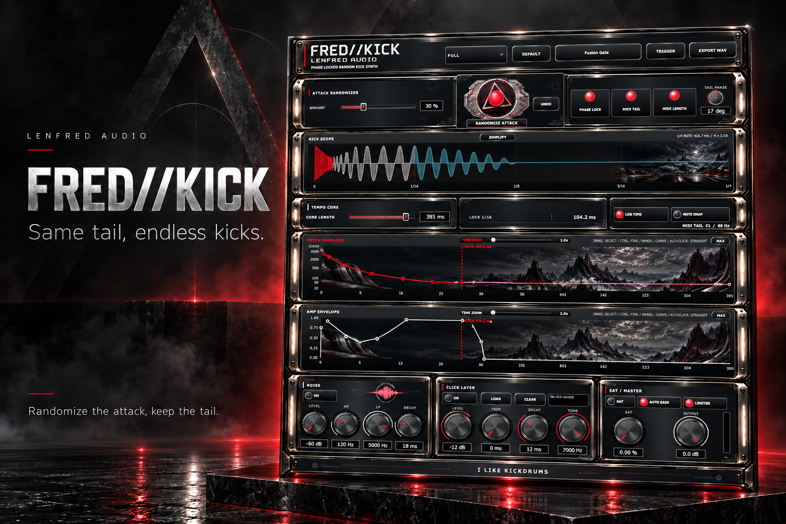 FRED KICK product artwork